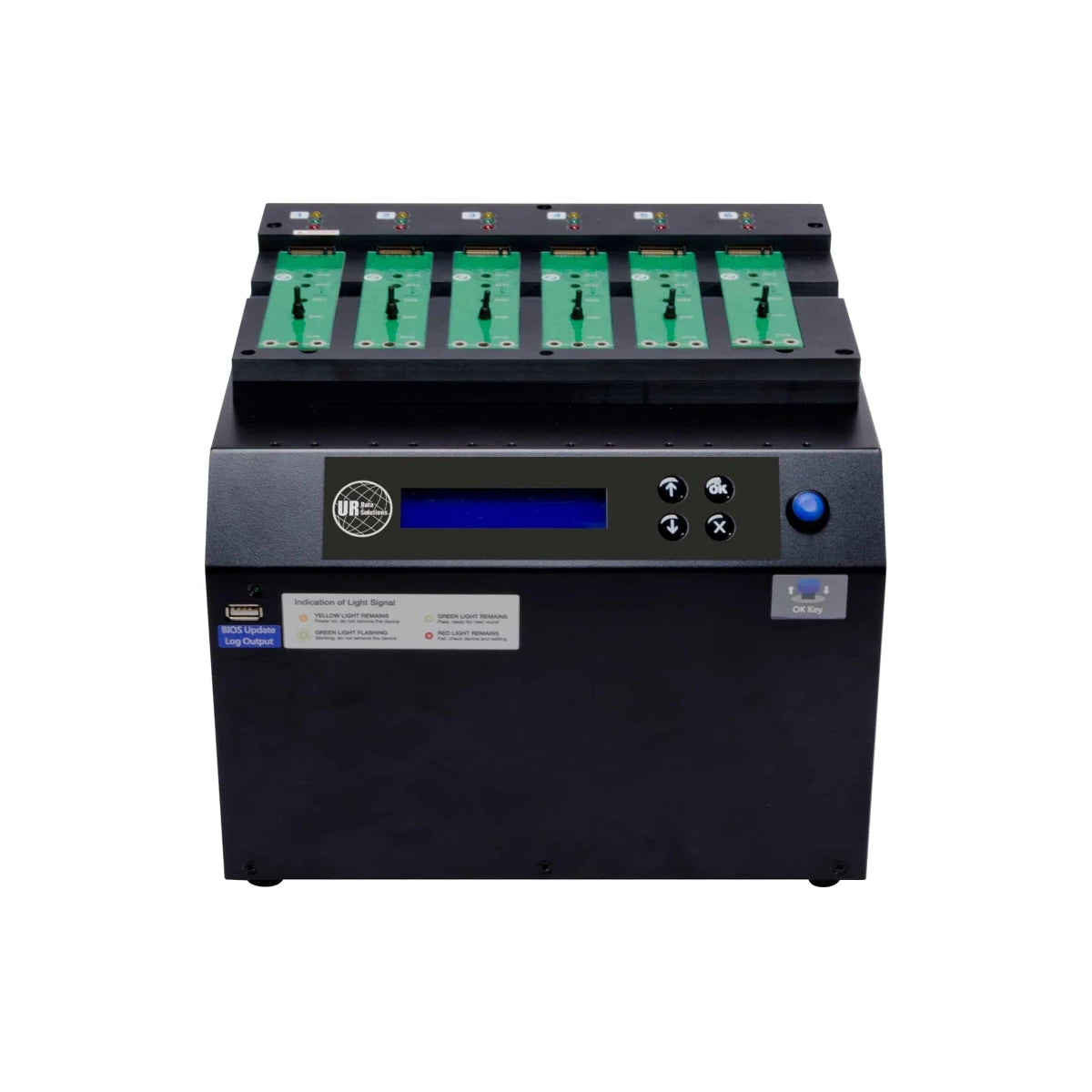 NV-BM Series: M.2 (PCIe)/U.2 and U.3 NVMe/SATA Duplicator image 1 product photo