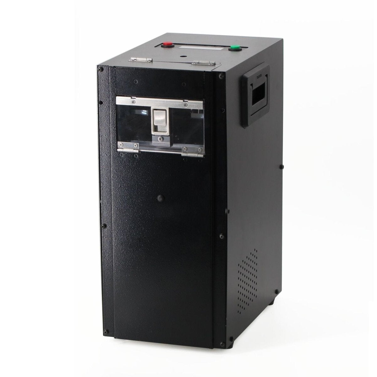 Automatic Hard Drive Destroyer | HDT04-JAB - 12-Ton Hydraulic Media Crusher image 1 product photo
