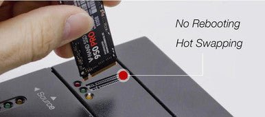 M.2/U.2/U.3 NVMe/SATA/SAS Duplicator and Sanitizer 1-1 image 4 product photo