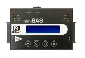 MiniSAS SAS Series 2.5″/3.5″ SATA/SAS HDD/SSD Duplicator and Sanitizer 1 to 1 image 1 product photo