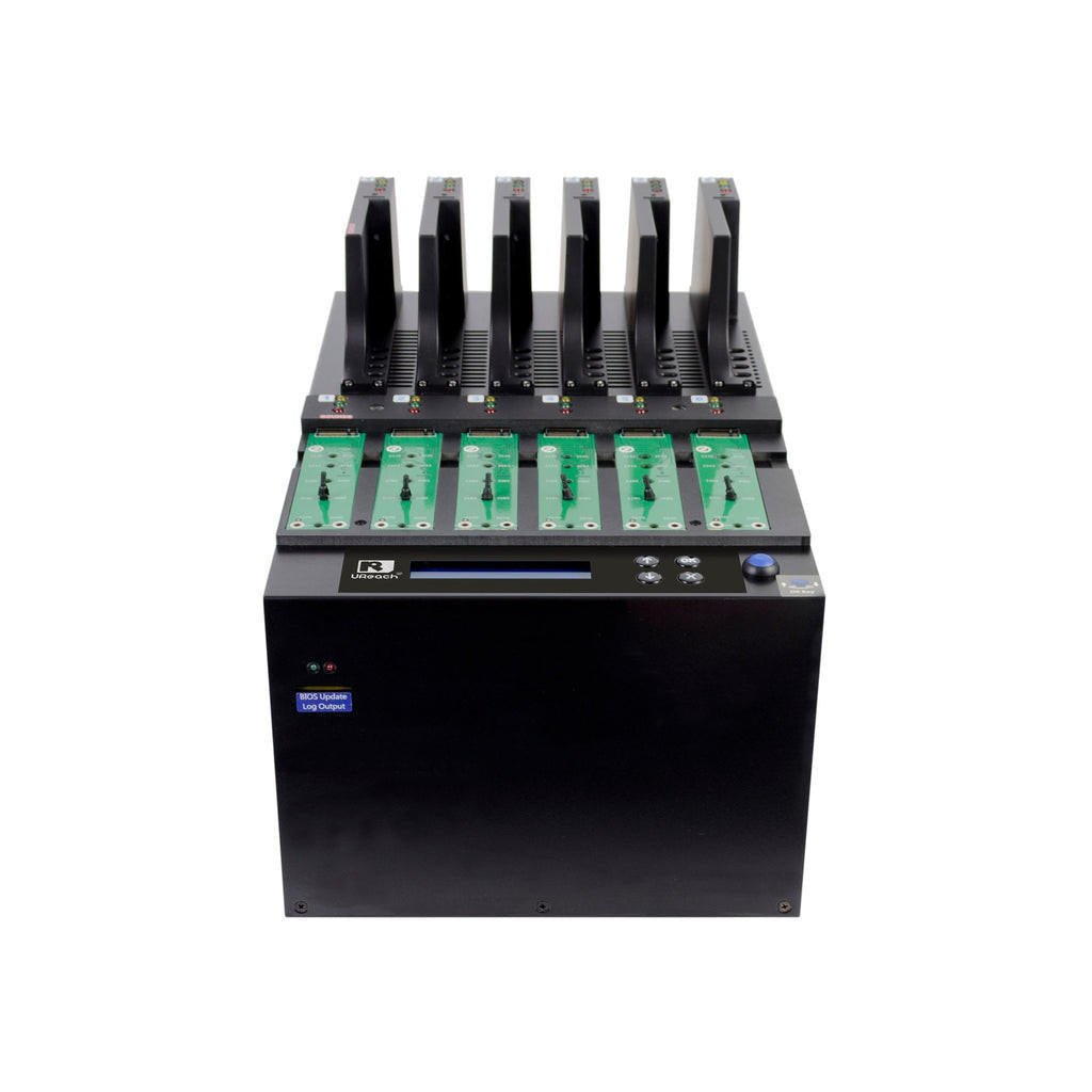 NVMe/SATA/M.2 (PCIe)/SAS/SSD Duplicator and Sanitizer image 1 product photo