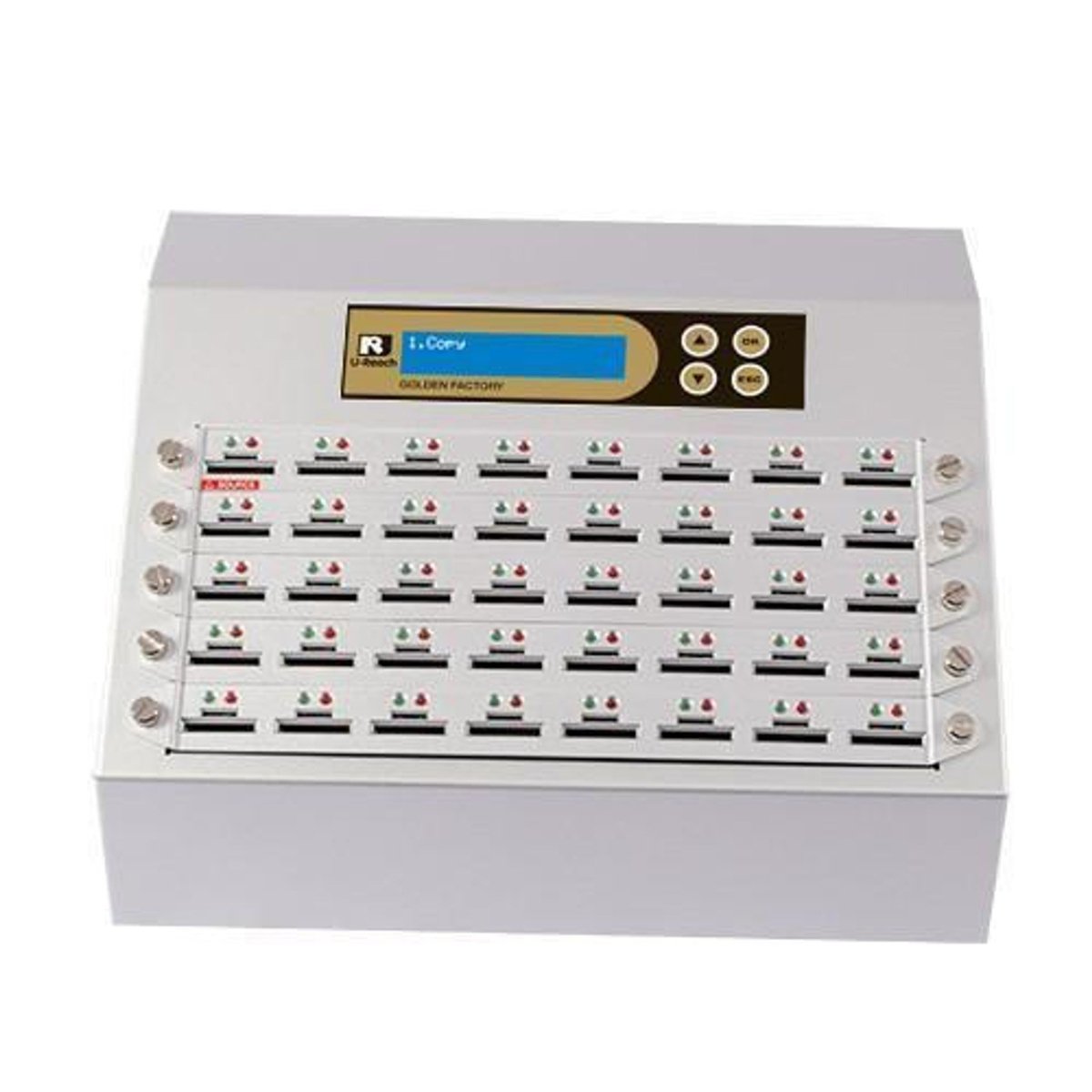 SD/MicroSD Card Duplicator and Sanitizer - Golden Series image 4 product photo